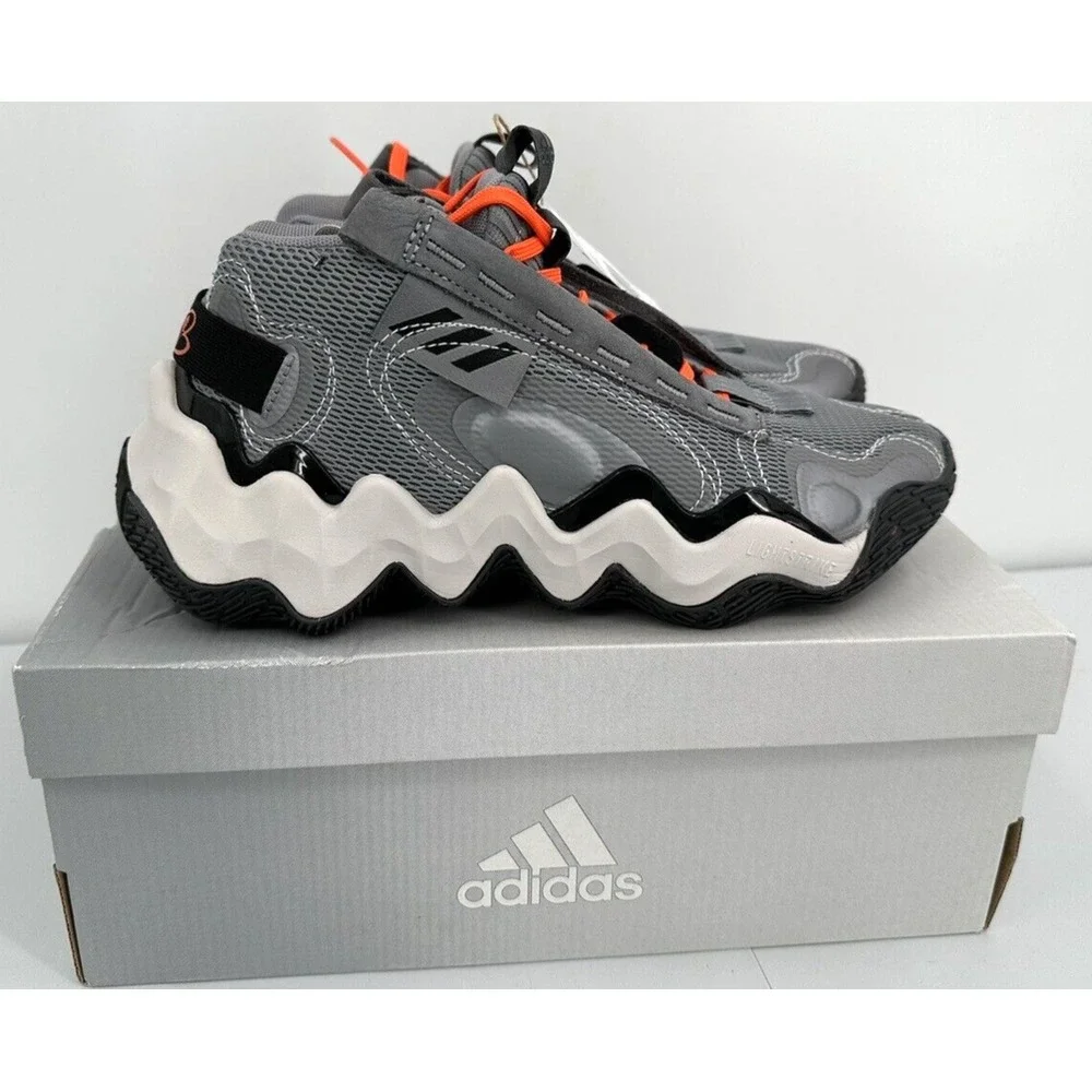 ADIDAS EXHIBIT B CANDACE PARKER MID BASKETBALL‎ SHOES Women's Size 6 Grey NEW